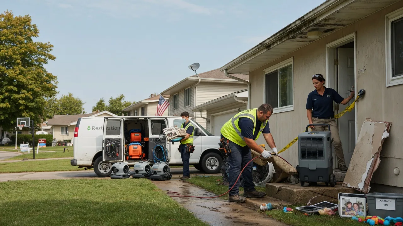 Water Damage Restoration in Milbank, SD near me